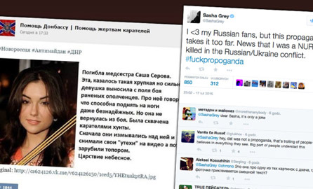 Sasha Grey: Nie zginęłam na Ukrainie!